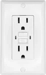 Rv Dual Gfci Outlet With Cover Plate, White Ac Electrical S801 Designer. Fixed Price $31.22.