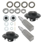 Sets Of For 8-LUG 6.5" Trailer Hub Kit And Square #42 SPINDLES-8 Pieces/set. Fixed Price $180.73.