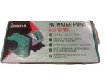 Latch.it Rv Water Pump 12V 5.5 Gpm 55 Psi Camper Quiet Operation. Fixed Price $54.13.