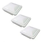 3 Pack White 14" X Replacement Roof Cover Camper Trailer Ventline. Fixed Price $42.99.