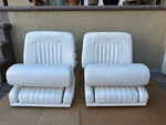 Garelick Ladder Back Flip-up Bolster Marine Boat Seat *pair* 48940. Fixed Price $800.00.