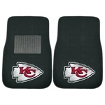 Kansas City Chiefs Embroidered Car Mat Set - Nfl Licensed Universal Fit Suv Rv. Fixed Price $39.99.