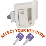 Global Pro Series Classic White Entry Door Lock W/ Keys *select Your Code*. Fixed Price $30.35.