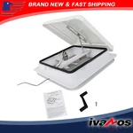 For Camper Trailer Universal White Plastic Lid Interior Garnish 14" Rv Roof Vent. Fixed Price $47.68.