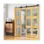 Tsmst 11FT/132" Bifold Sliding Barn Track Kit For 4 Doors,heaving Duty B.... Fixed Price $253.68.