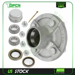 New 44643 Bearings & Trailer Galvanized Hub On 4" For 2000 Lbs Axle. Fixed Price $50.40.