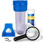 10" Clear Standard Whole House Water Filter System 25 Micron Sediment. Fixed Price $25.99.