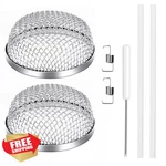 Caravista Rv Furnace Vent Screen Stainless Steel Mesh Cover 2 Pack. Fixed Price $20.00.