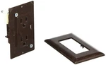 Rv Designer Dual Electrical Outlet 15A 125V Seamless Integration Stylish Brown. Fixed Price $38.99.