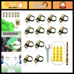 12 Pcs Brass Fuel Vent Cap Kit - Tank Valve For Gas Cans & Water Jugs, Fast. Fixed Price $23.99.